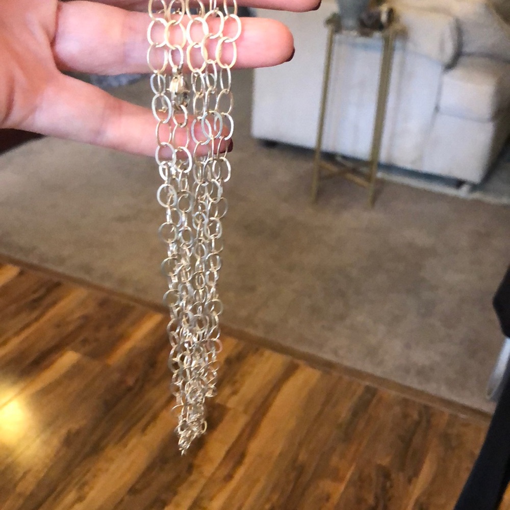 Sterling Silver 8 foot Chain Necklace